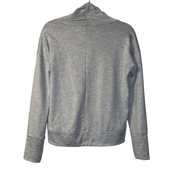 Apana Yoga Drawstring Turtleneck Sweatshirt - Picture 4 of 11